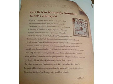 Piri Reis'in Kanuni'ye 
Sunulan Kitab-ý Bahriye'si